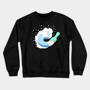 Wave Brush Crewneck Sweatshirt